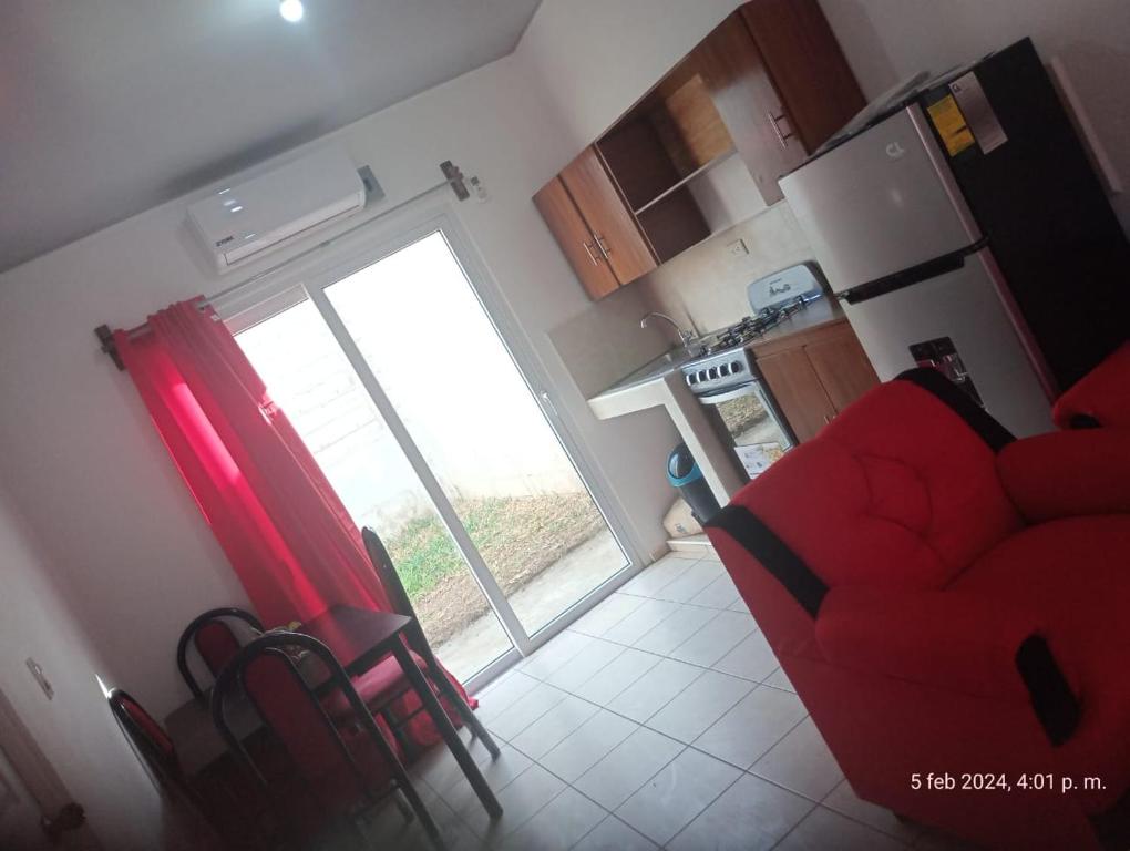 Køkken eller tekøkken på Casita bonita Ecoterra