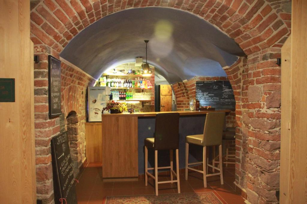 Lounge nebo bar v ubytování Dom pod Twierdzą Srebrna Góra