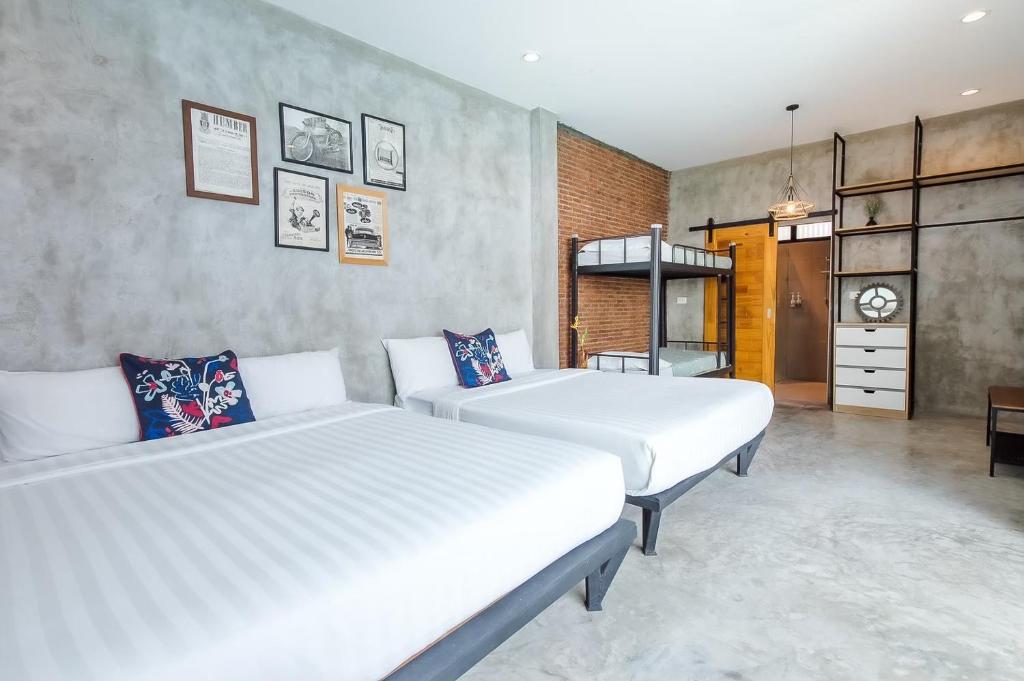 Postel nebo postele na pokoji v ubytování EL MAR Pool Villa