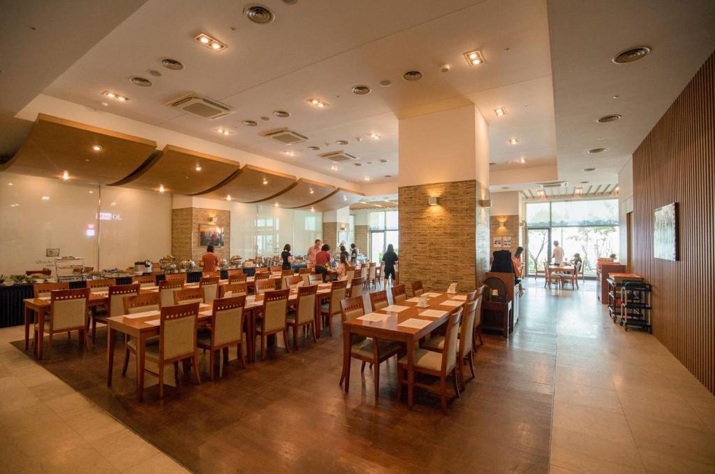 Restaurace v ubytování Beache Palace