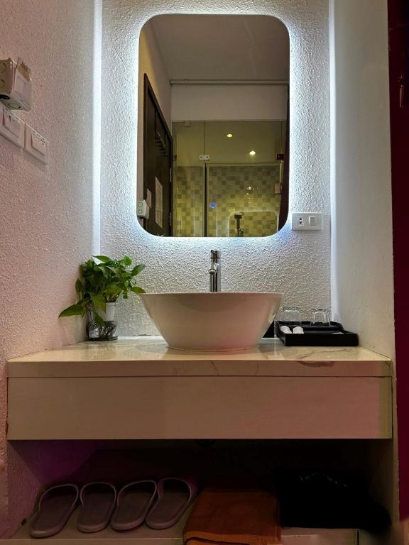 Koupelna v ubytování 69 Boutique by Minova
