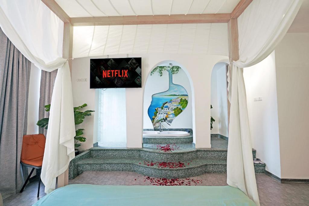 Postel nebo postele na pokoji v ubytování 69 Boutique by Minova
