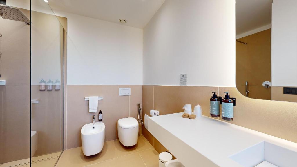 Koupelna v ubytování PRIMO OSTUNI HOTEL