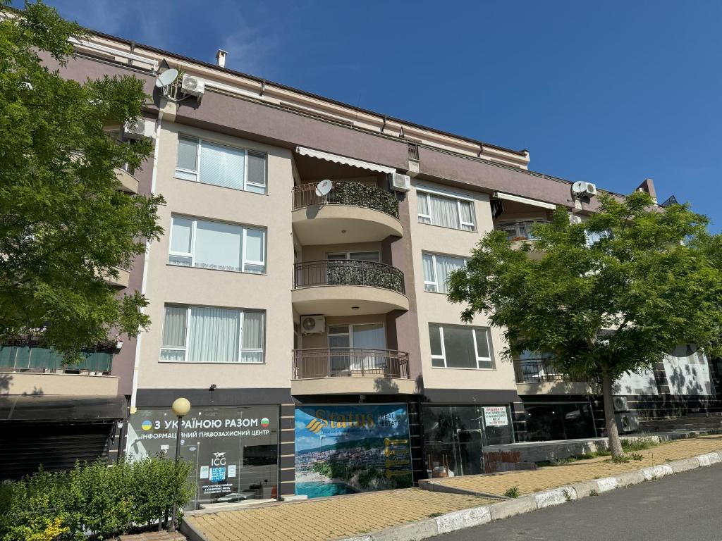 Budova, kde se apartmán nachází