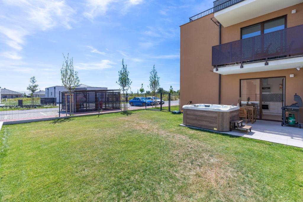 Budova, kde se apartmán nachází