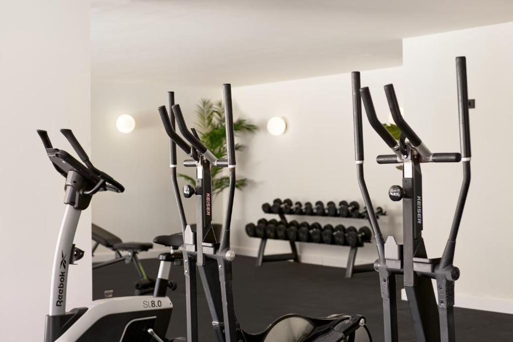 Fitness centrum a/nebo fitness zařízení v ubytování tent Calvia Beach