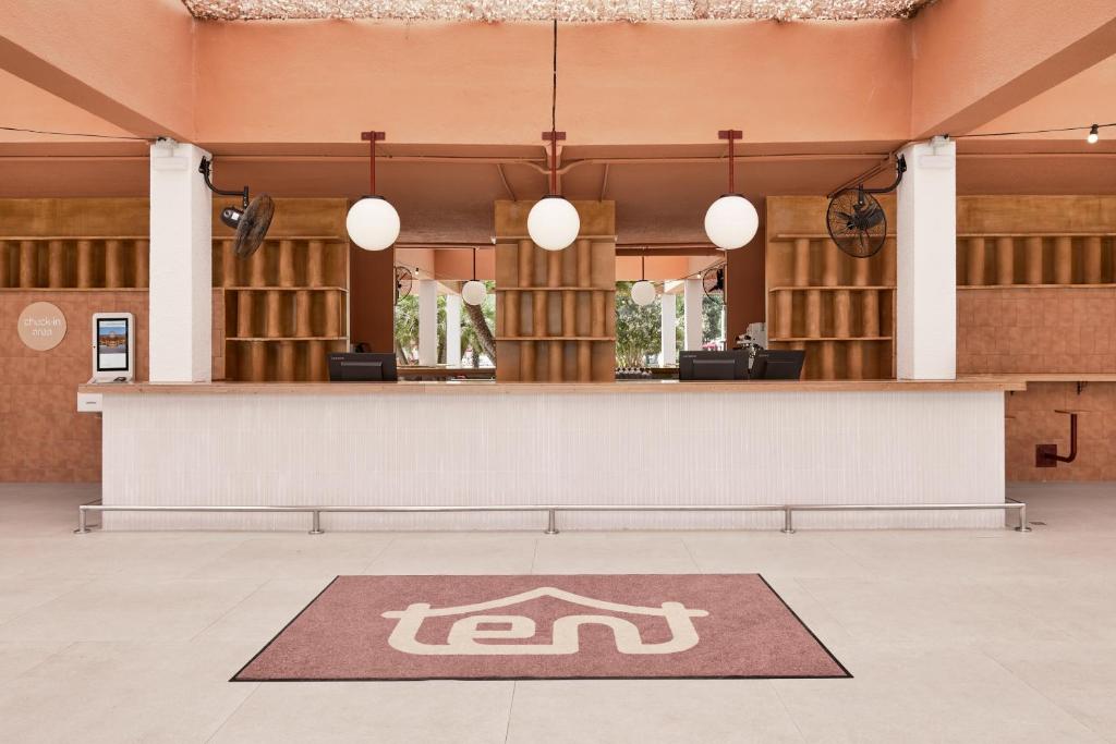 Vstupní hala nebo recepce v ubytování tent Calvia Beach