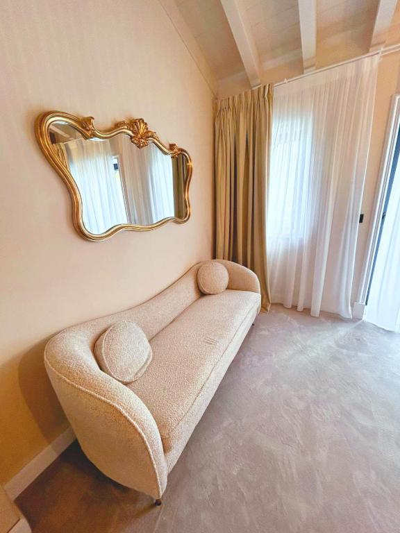Posezení v ubytování Lemon Suites Santander