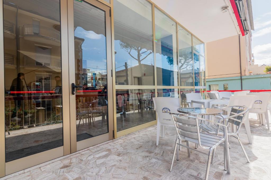 Balkón nebo terasa v ubytování Hotel Serafini