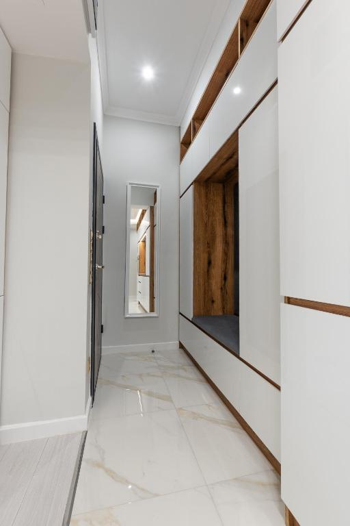 Postel nebo postele na pokoji v ubytování Vitoshka Luxury 2-BR Retreat