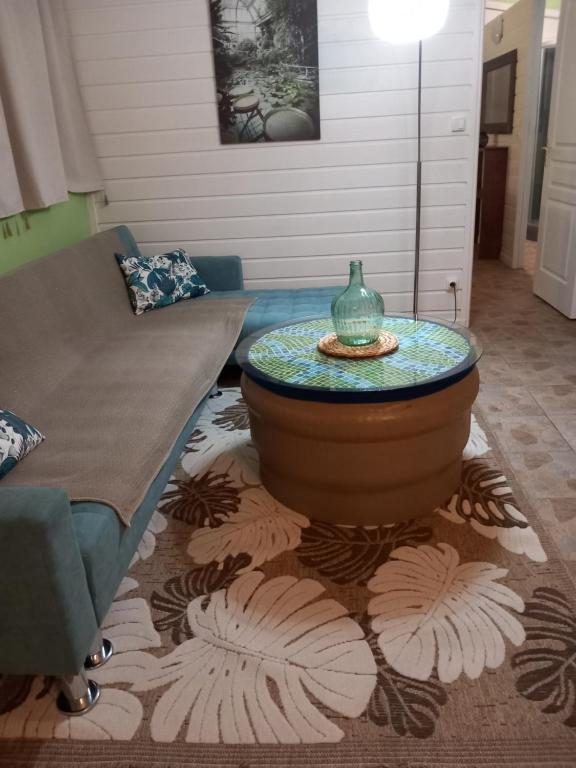 Posezení v ubytování Maisonnette atypique au coeur de la Martinique