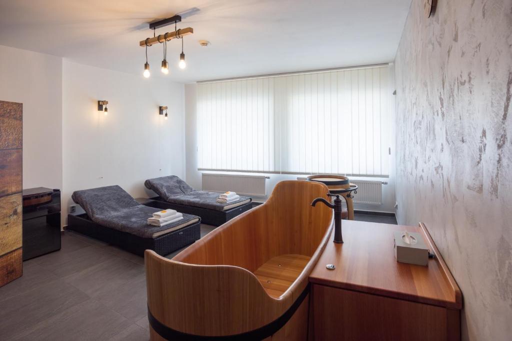 Area tempat duduk di A studio Veselka Litomyšl