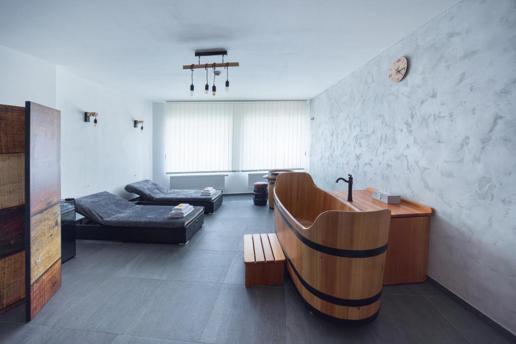 Area tempat duduk di A studio Veselka Litomyšl