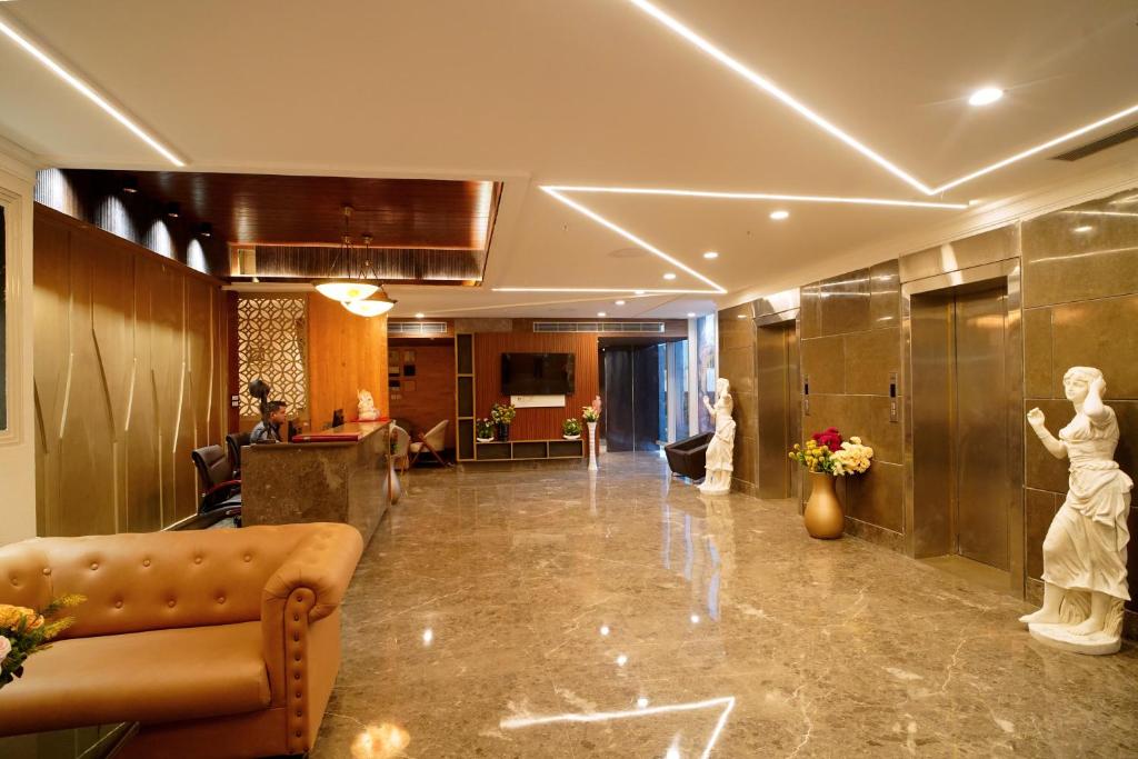 Posezení v ubytování Hotel Sakura Gold