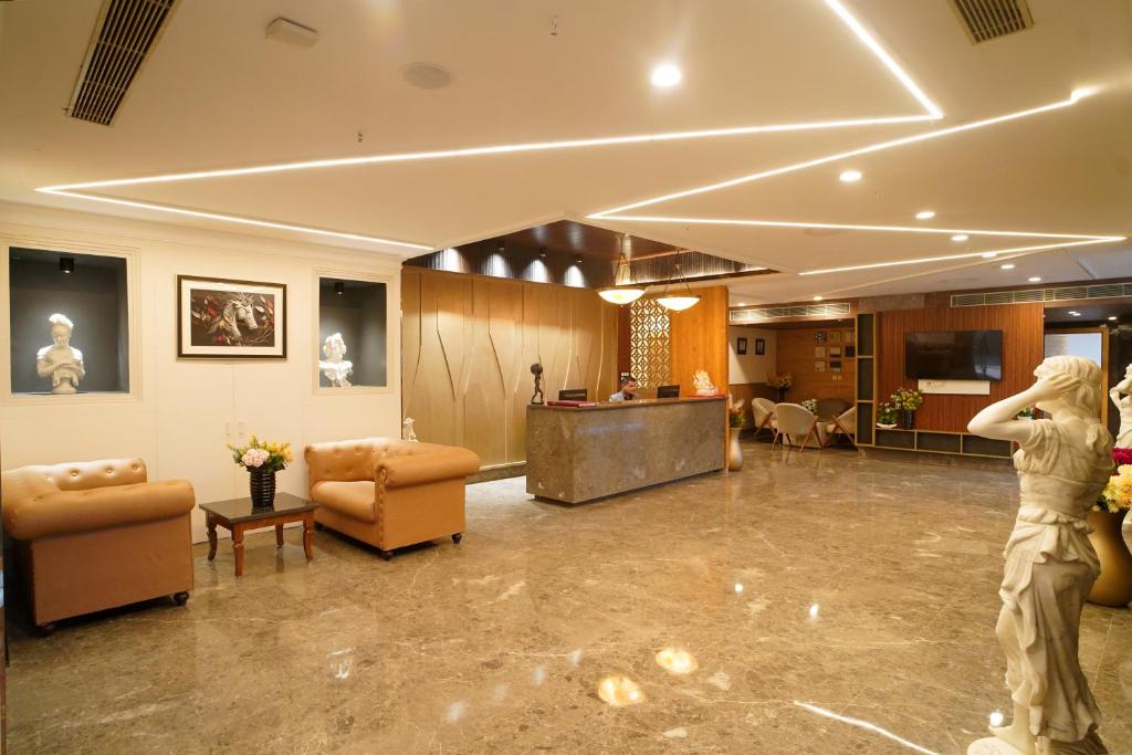 Posezení v ubytování Hotel Sakura Gold