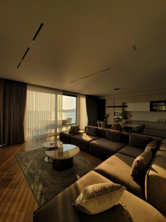 Posezení v ubytování DAED Luxury Residence