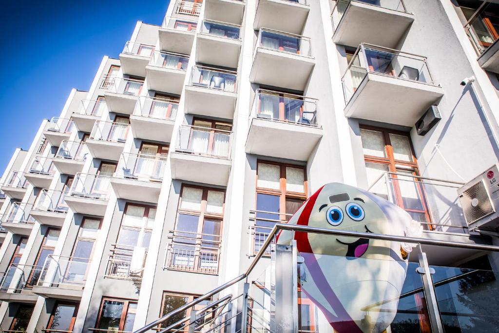 Budova, v ktorej sa hotel nachádza