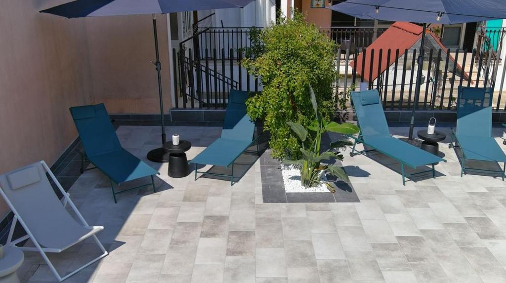 Patio nebo venkovní prostory v ubytování Le Stagioni di Heraclea