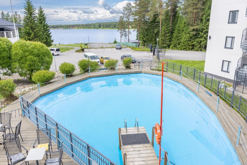 Бассейн в Vuokatti Booking Suites или поблизости