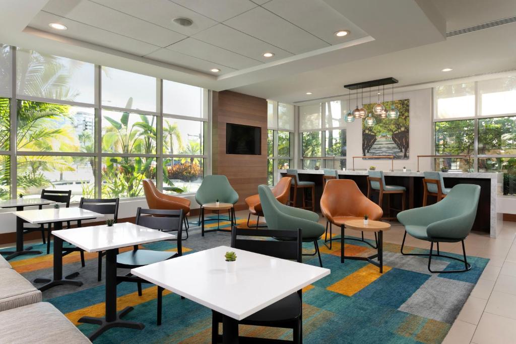Posezení v ubytování Hyatt House San Juan