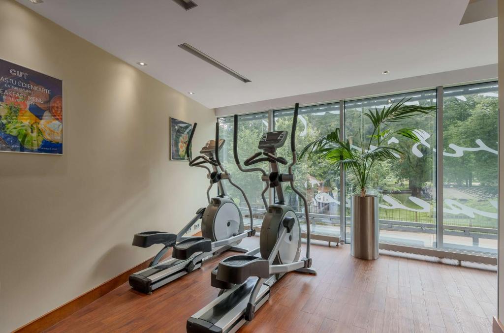 Fitnesa centrs un/vai fitnesa iespējas naktsmītnē Radisson Blu Elizabete Hotel, Riga
