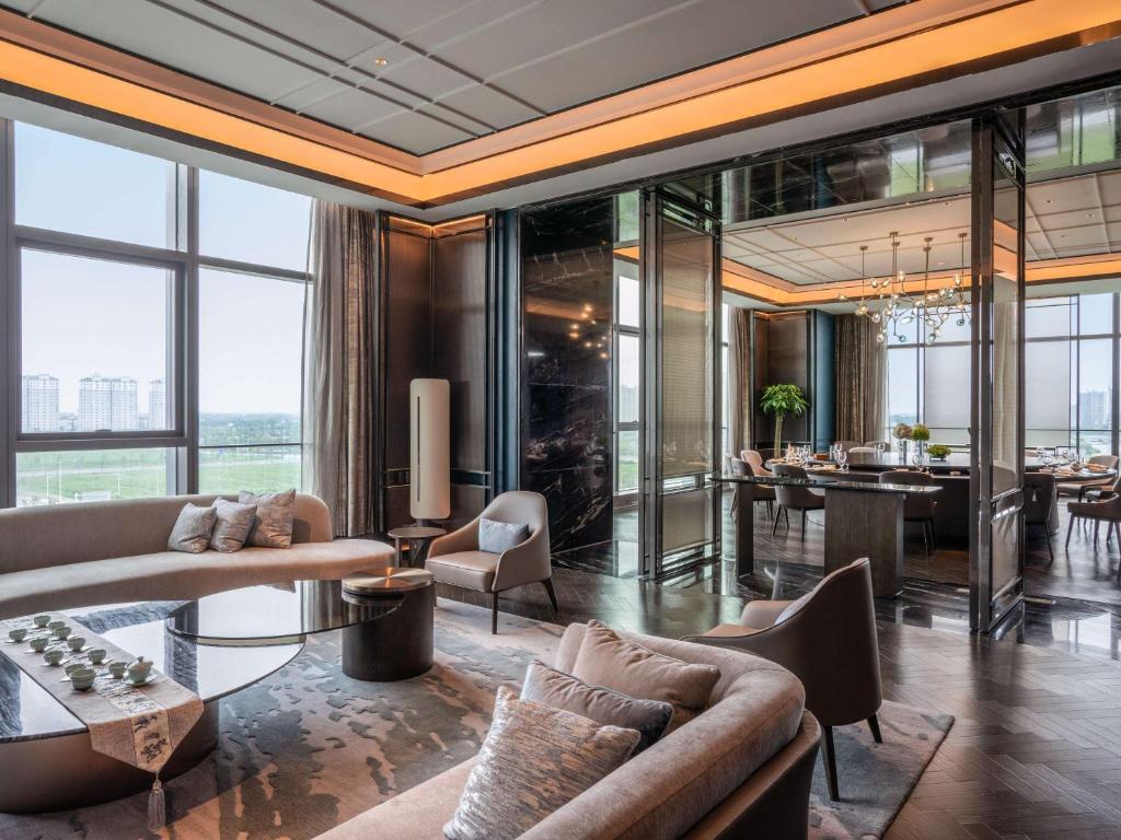 Posezení v ubytování Pullman Jiaxing Pinghu Excellence