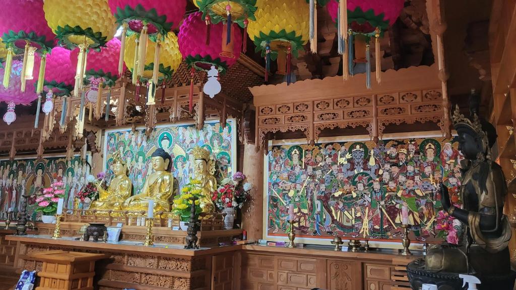 Nápoje v ubytování Pet Friendly Hanok Temple Stay