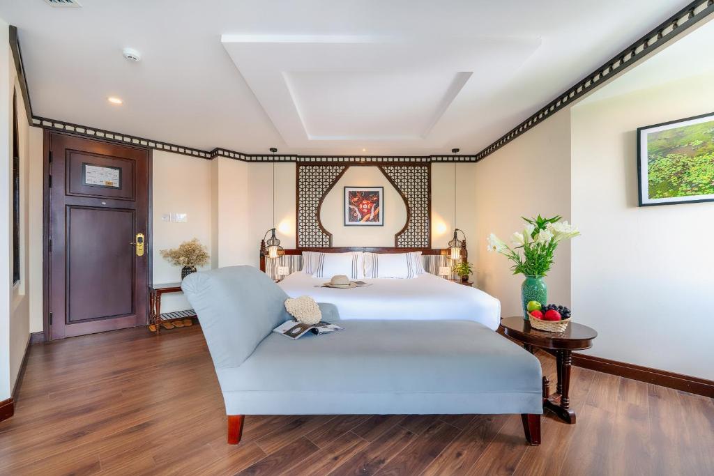 Qualia De Hôtel Hoi An - Rooftop Bar City View - Premier Double Room Con Balcón