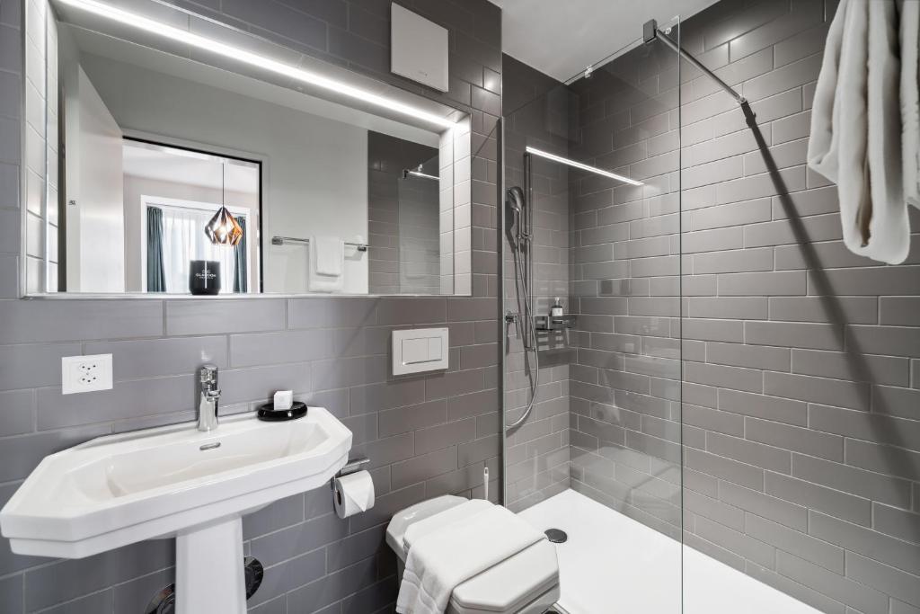 Koupelna v ubytování GLANDON Rooms Haldenhof - Self-Check-In