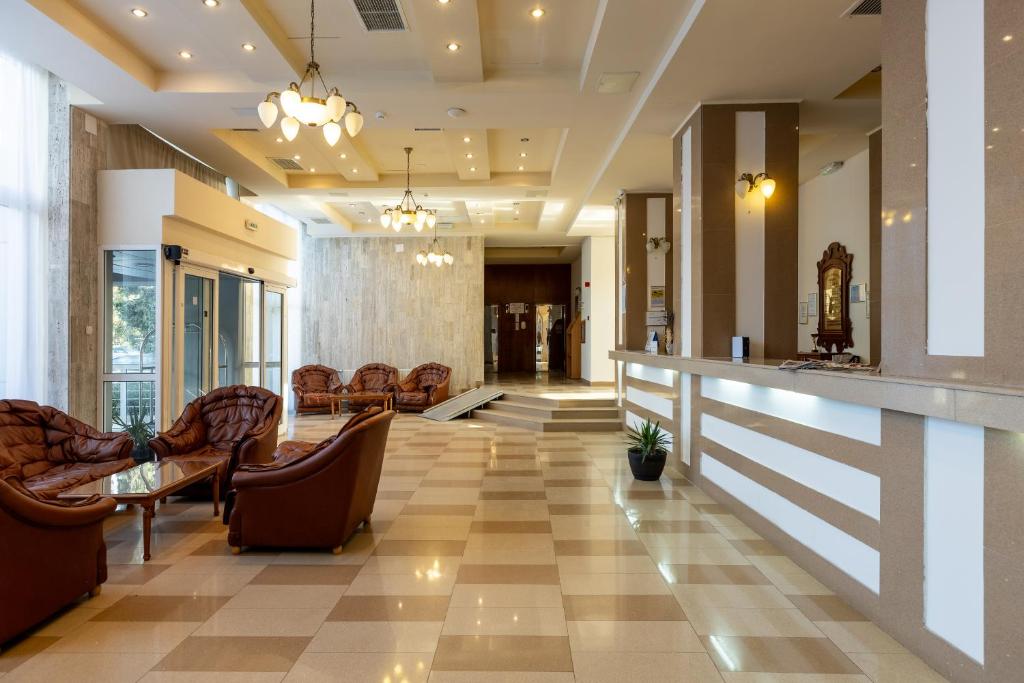 Posezení v ubytování Hotel Comandor