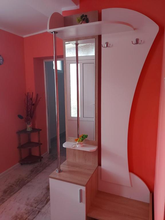 Koupelna v ubytování Viktoria House
