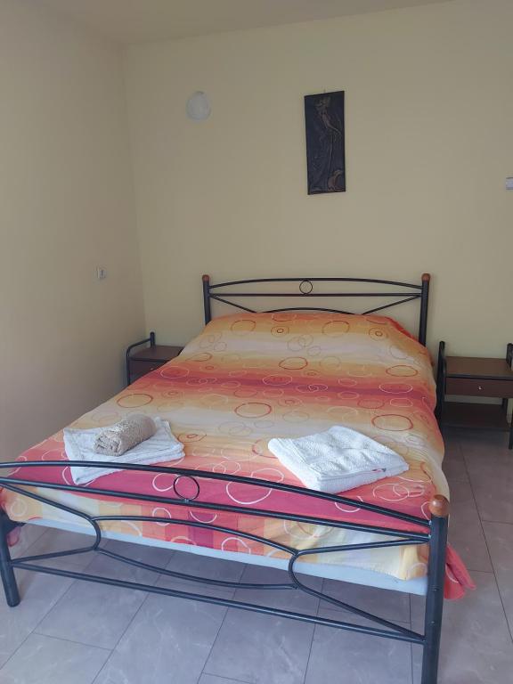 Postel nebo postele na pokoji v ubytování Viktoria House