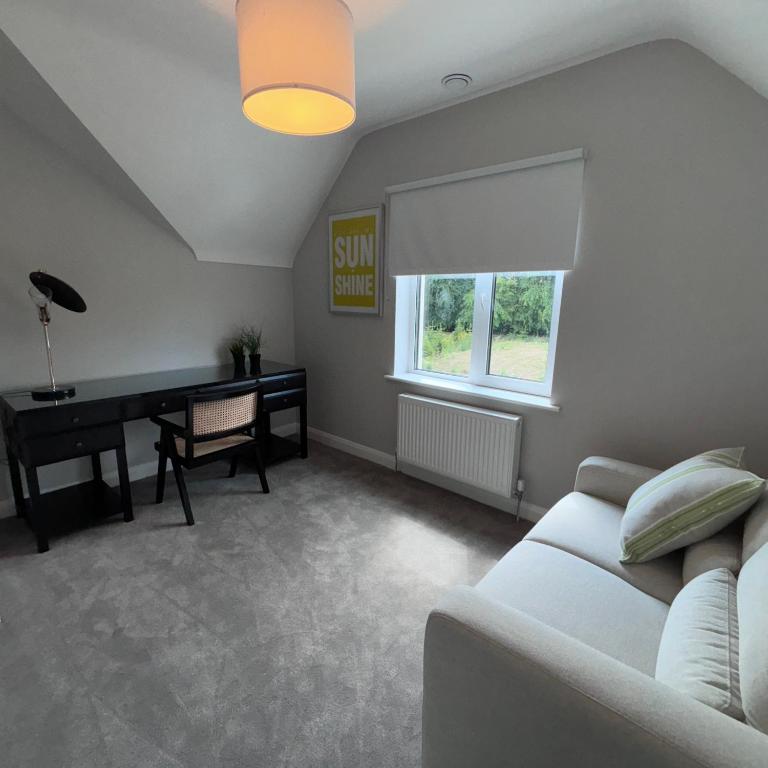 Istumisnurk majutusasutuses Modern Dunboyne Home