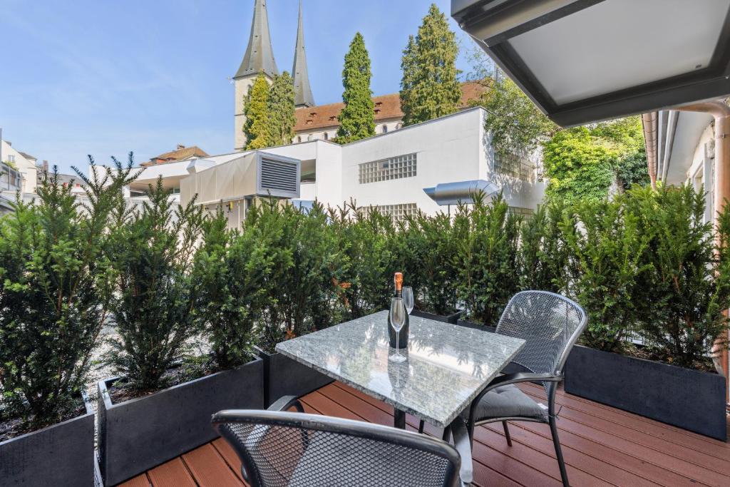 GLANDON Rooms Haldenhof - Self-Check-In - Resim 3