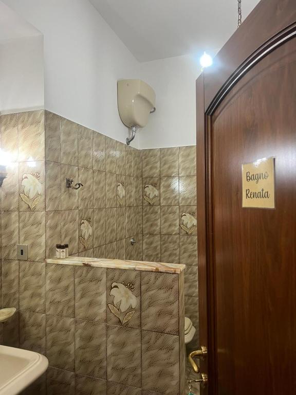 Koupelna v ubytování Affittacamere da Elio e Renata