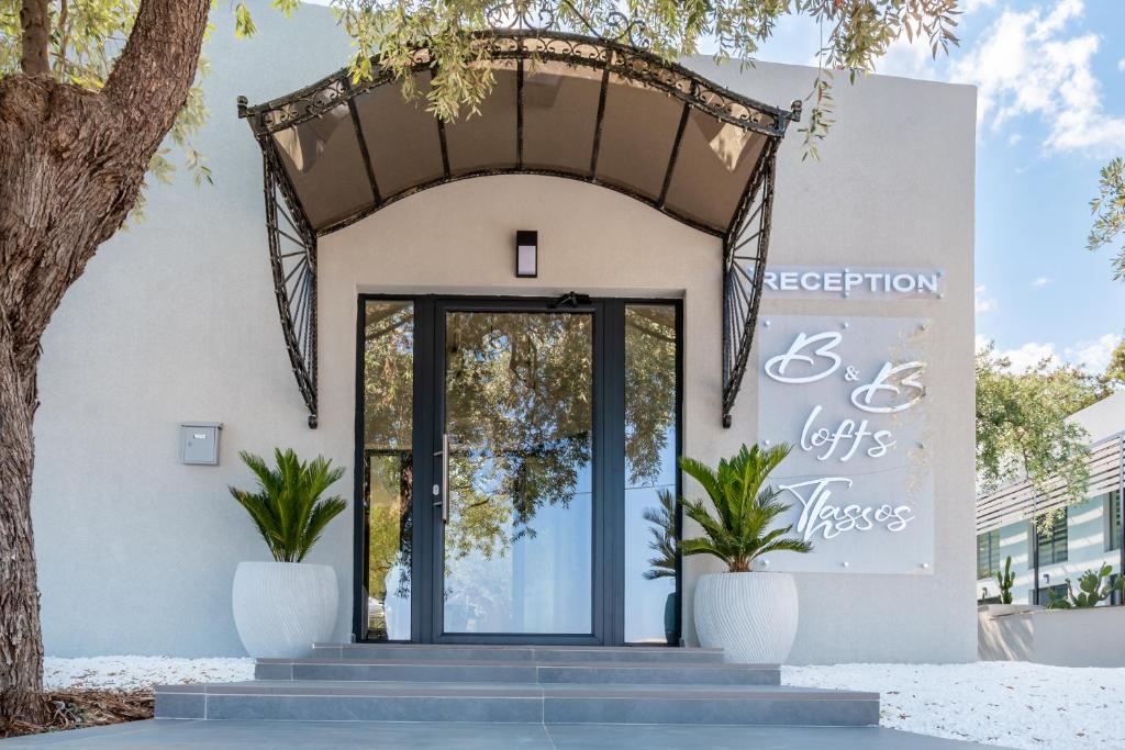Exteriér nebo vchod ubytování B&B Lofts Thassos