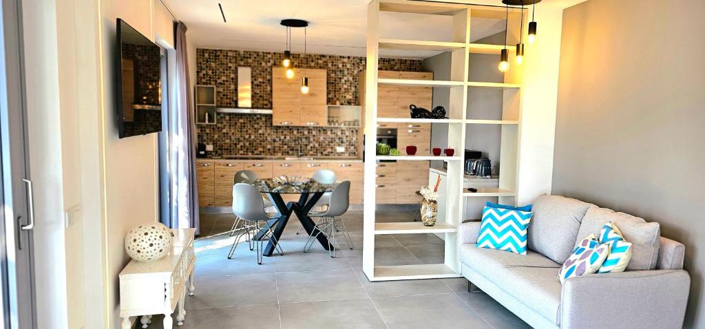 Χώρος καθιστικού στο Apartament 59