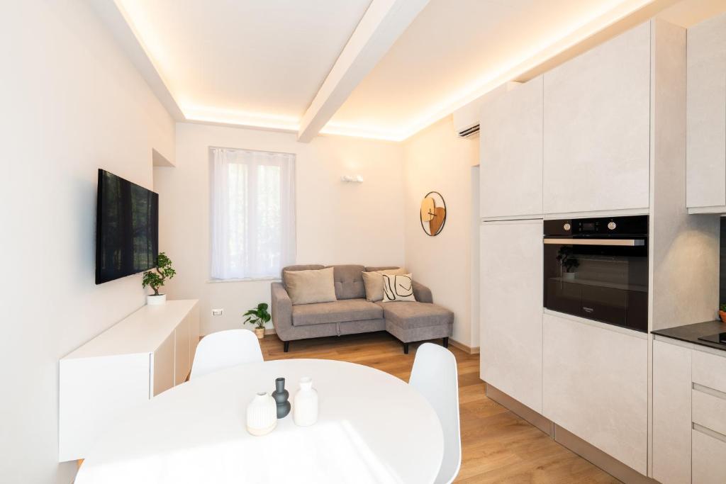 Dapur atau dapur kecil di Cadamare charming rooms in Portovenere