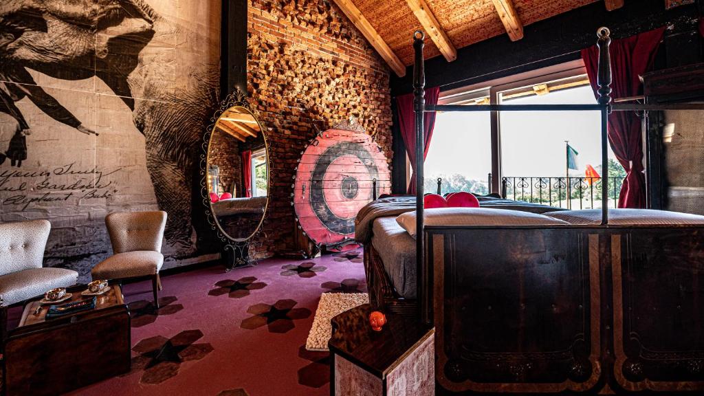 Posezení v ubytování Suites con Vista Panoramica e Home Restaurant - Pet Friendly nel Monferrato