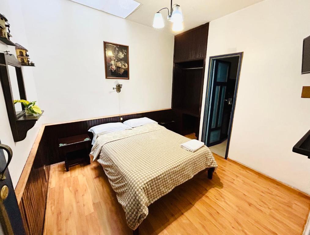 Postel nebo postele na pokoji v ubytování Hotel Montecarlo