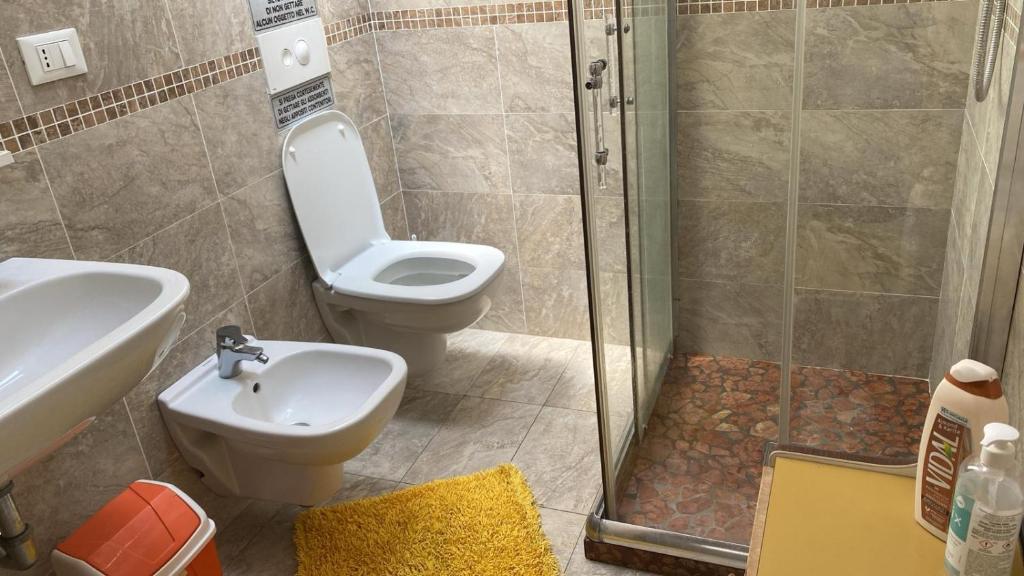 Koupelna v ubytování Residence VAPORE