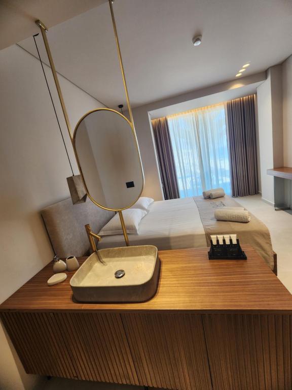 Postel nebo postele na pokoji v ubytování Hotel Summer Dream