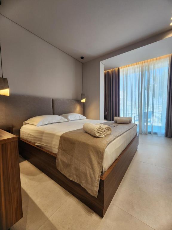 Postel nebo postele na pokoji v ubytování Hotel Summer Dream