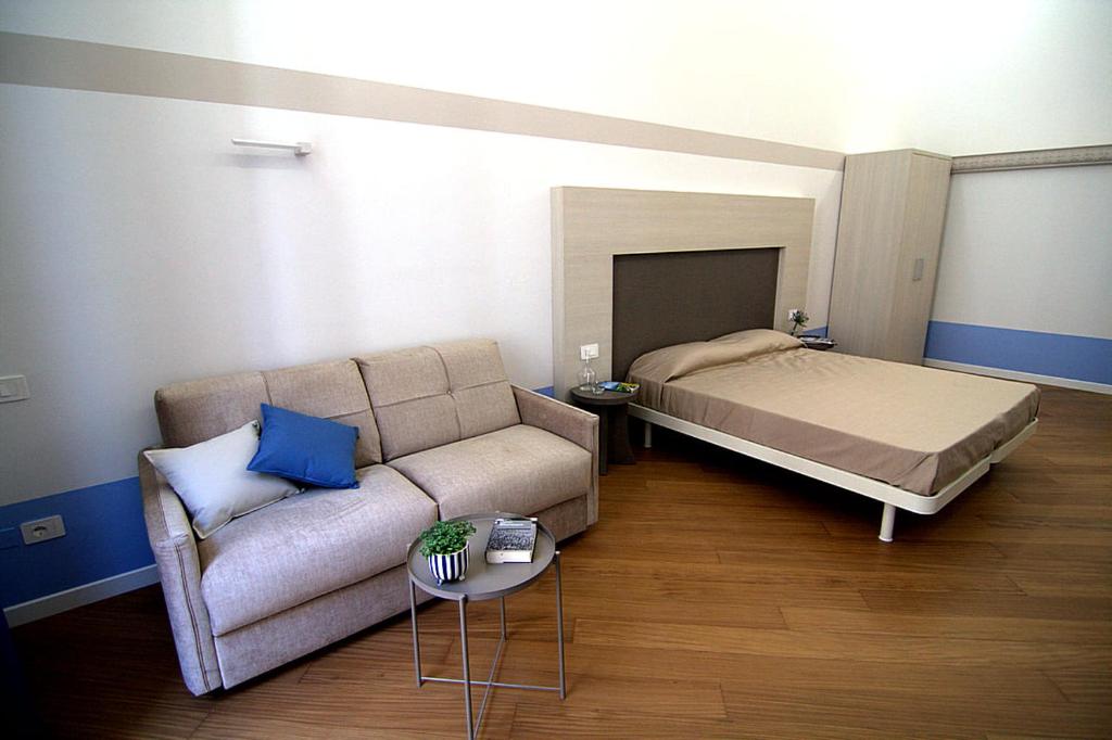 Posezení v ubytování Giuliani Rooms