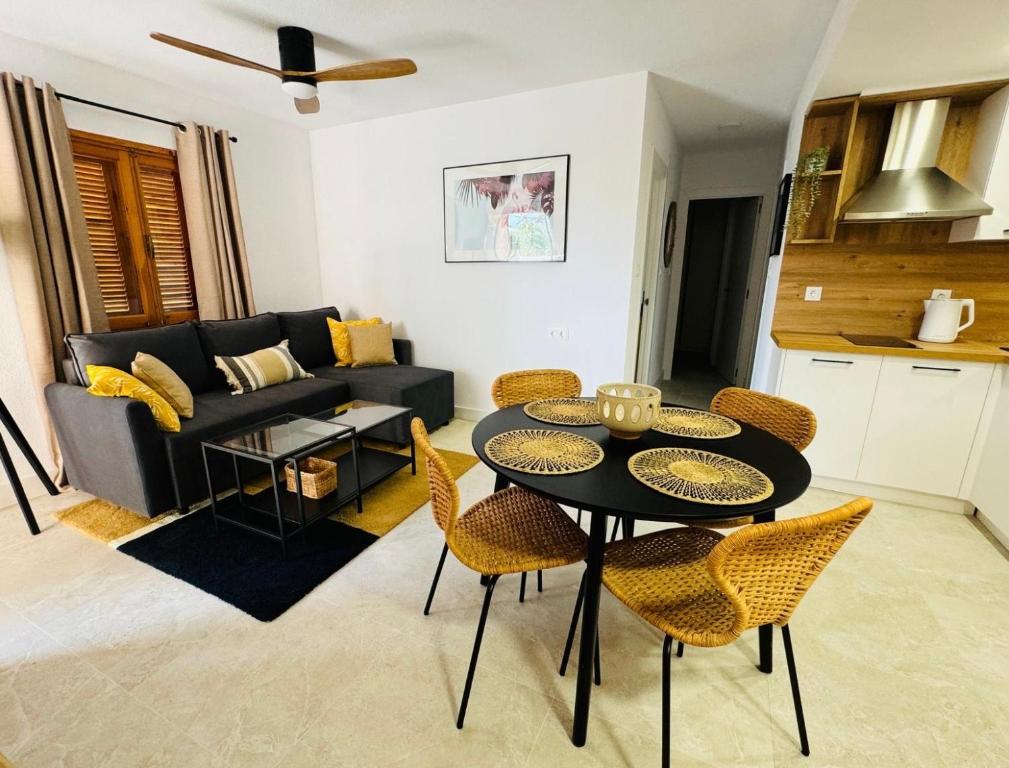 Køkken eller tekøkken på Jardin Alhambra Holiday Apartment