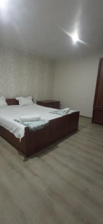 Postel nebo postele na pokoji v ubytování HOTEL LukaRabati