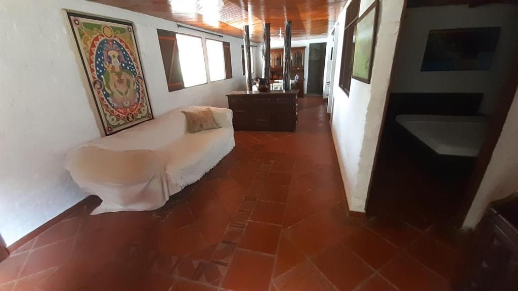 Zona de estar de Increíble finca en felidia