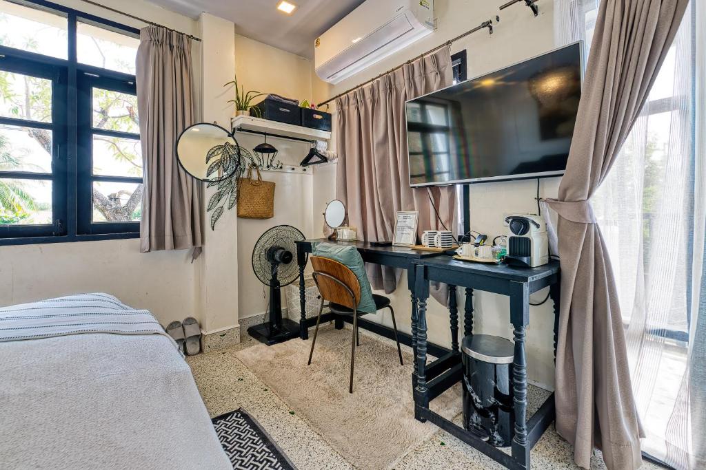 Rattana House Homestay - 阳台的家庭房