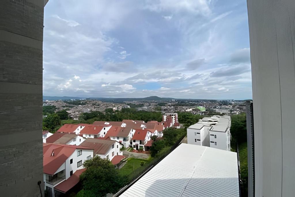 Nespecifikovaný výhled na hory nebo výhled na hory při pohledu z apartmánu