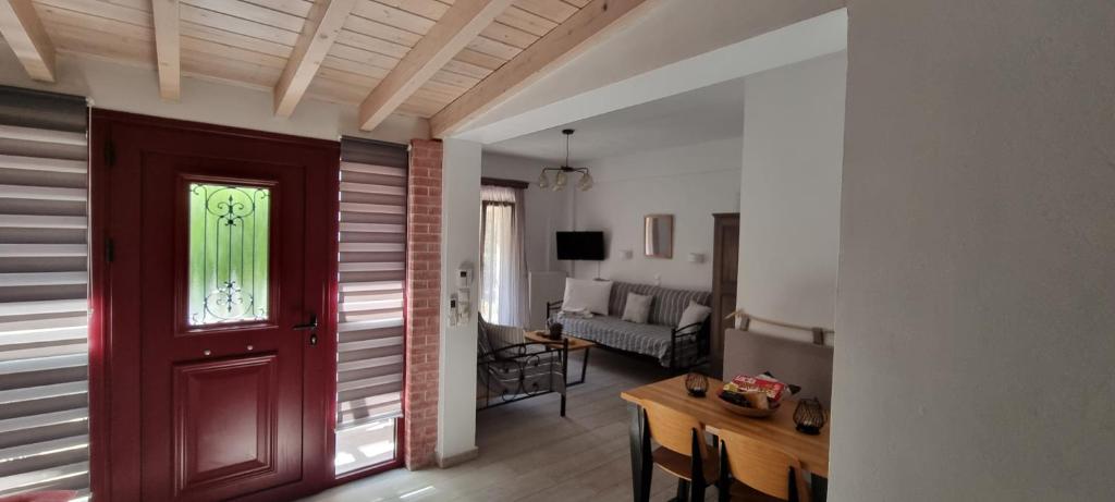 TV a/nebo společenská místnost v ubytování Residence Angeli